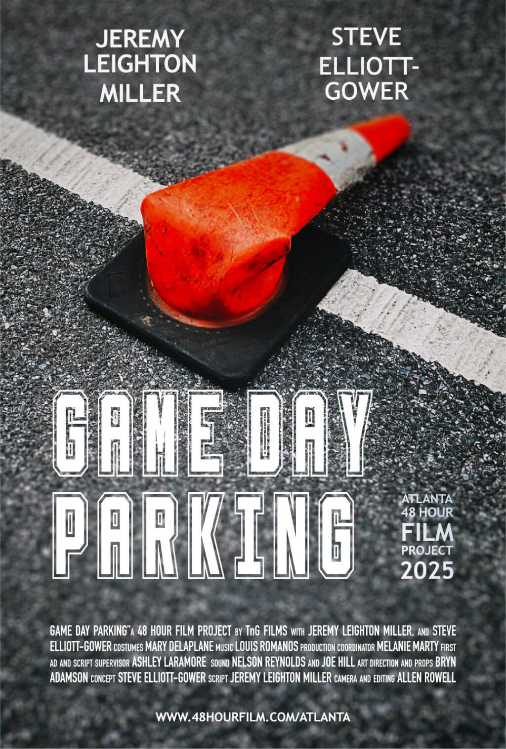 Filmposter for Game Day Parking